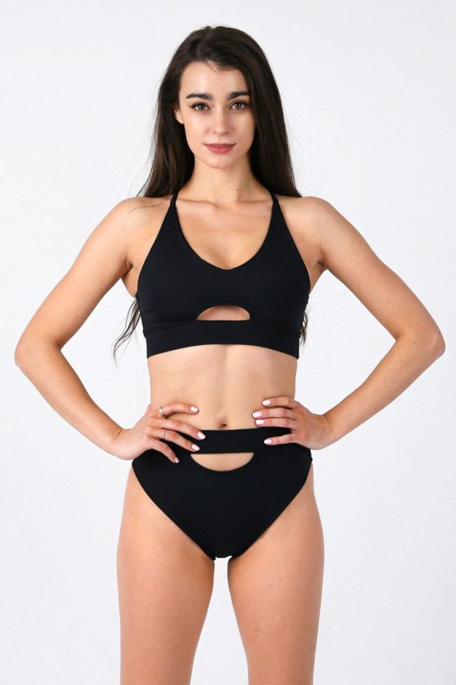 Pole Dance Wear REV ACTIV | Rev Activ Top Moon Black