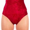 Pole Dance Wear Dragonfly | Dragonfly Shorts Betty Velvet Red