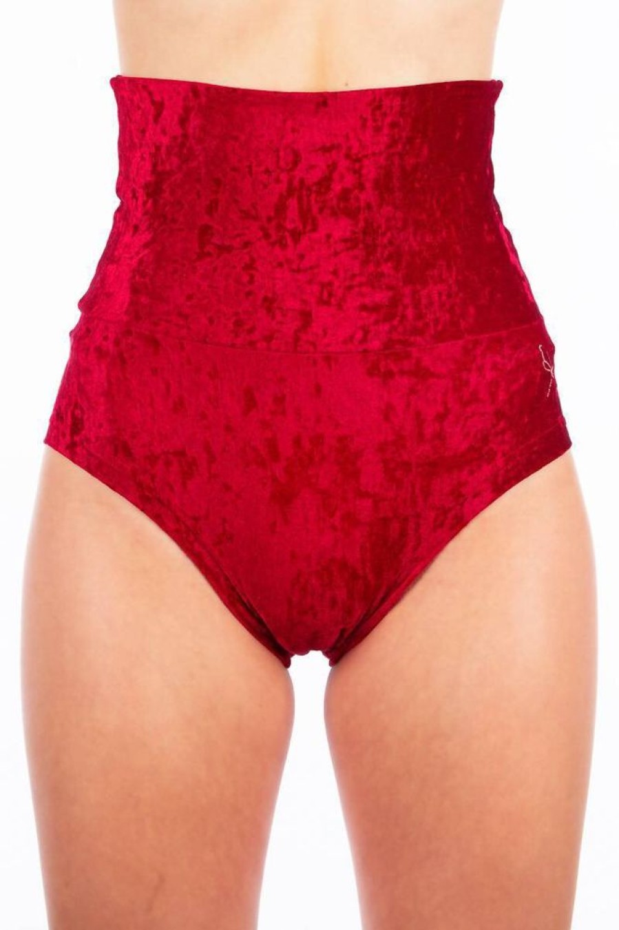 Pole Dance Wear Dragonfly | Dragonfly Shorts Betty Velvet Red