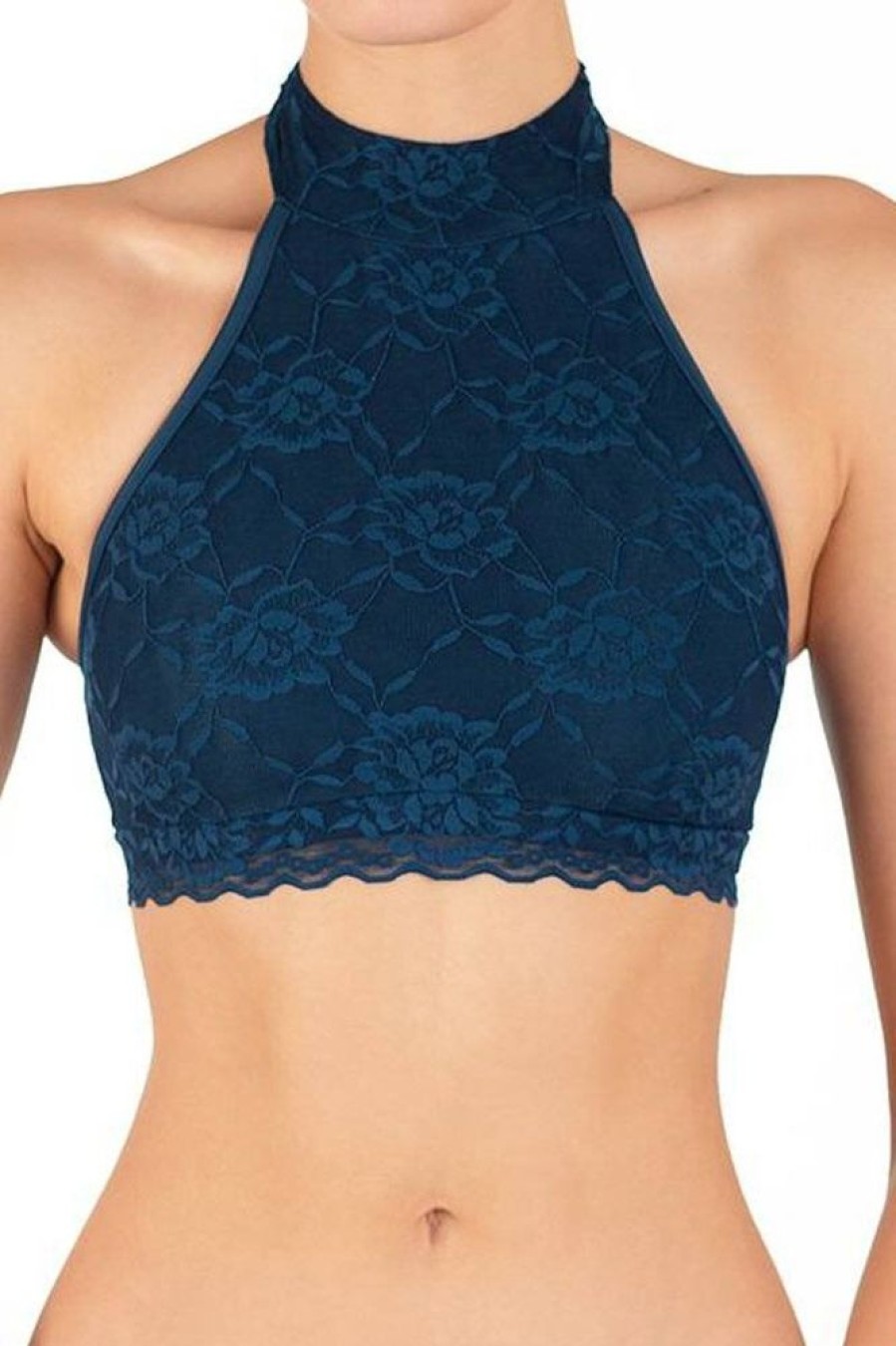 Pole Dance Wear Dragonfly | Dragonfly Top Lisette Lace Petrol