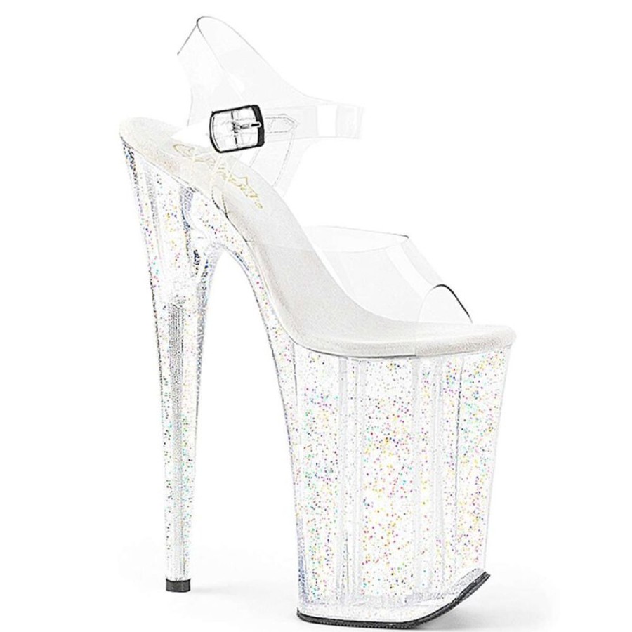 High Heels Pleaser | Pleaser Infinity-908Mg Clear/Clear