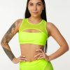 Pole Dance Wear Polerina | Polerina Shorts Neon Yellow