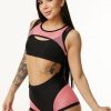 Pole Dance Wear Polerina | Polerina Shorts Black/Pink