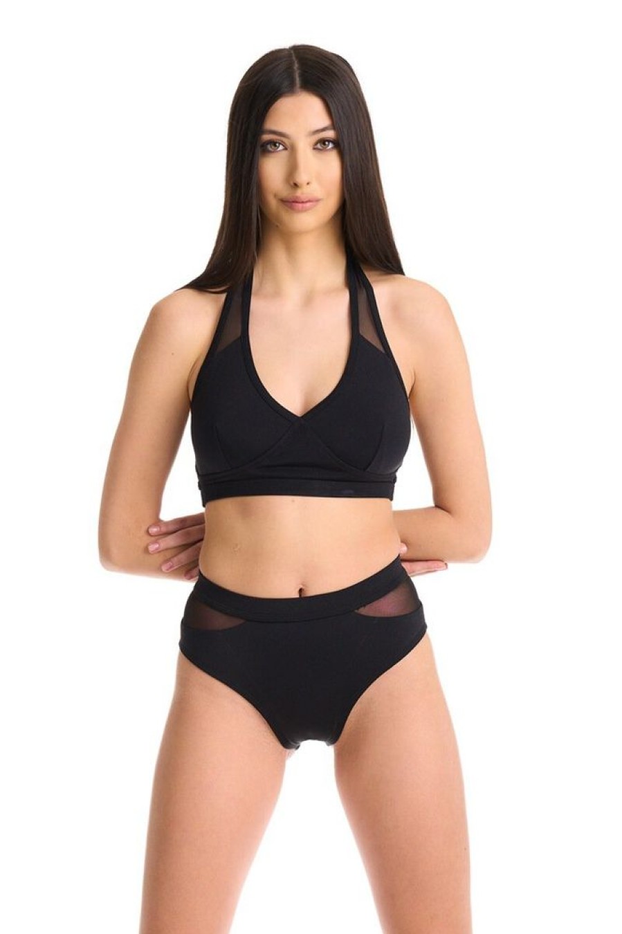 Pole Dance Wear Bandurska | Bandurska Top Licorice