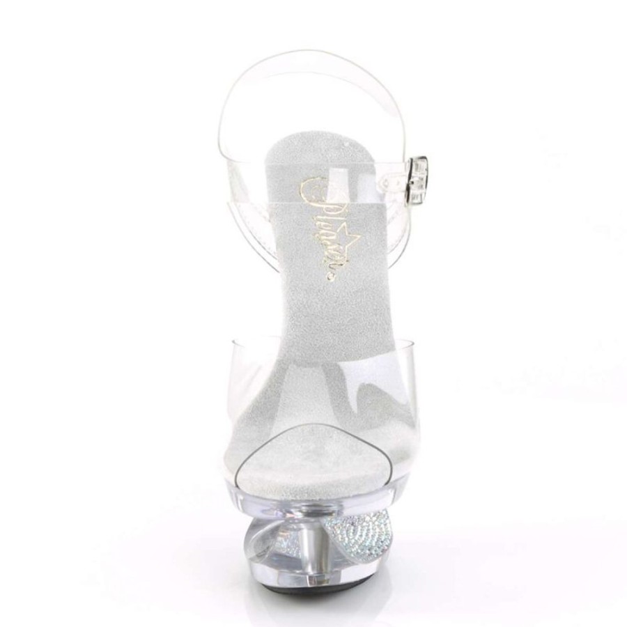 High Heels Pleaser | Pleaser Eclipse-608Dm Clear/Clear