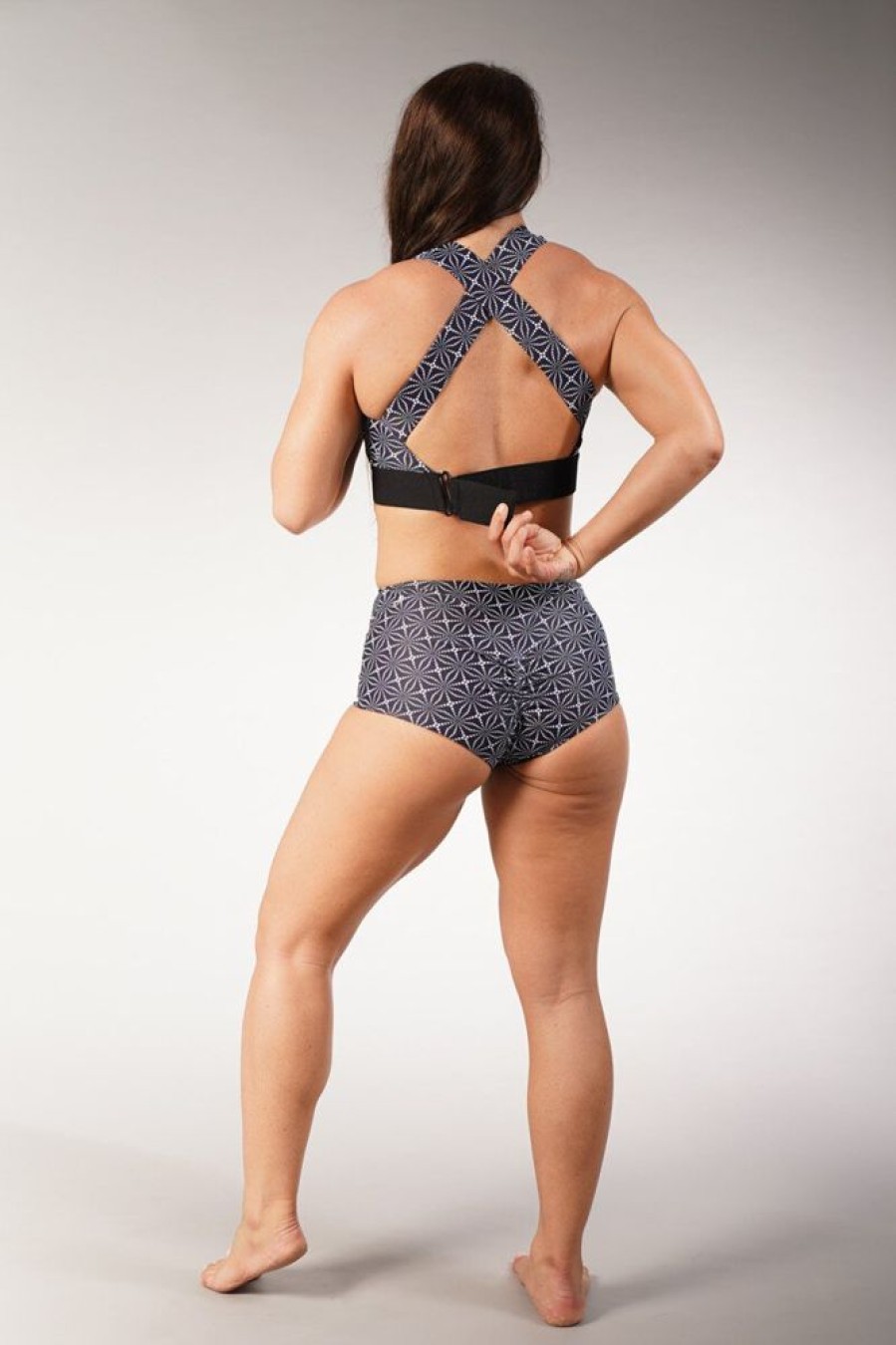 Pole Dance Wear Off the Pole | Off The Pole Shorts Essential Illusion Print