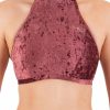 Pole Dance Wear Dragonfly | Dragonfly Top Lisette Velvet Amaranth