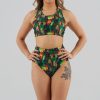 Pole Dance Wear Juicee Peach | Juicee Peach Top Anna Boho Feathers