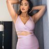 Pole Dance Wear Lunalae | Lunalae Shorts High Waist Tara Mauve