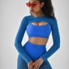 Pole Dance Wear Oksa Polewear | Oksawear Top Sunday Bright Blue