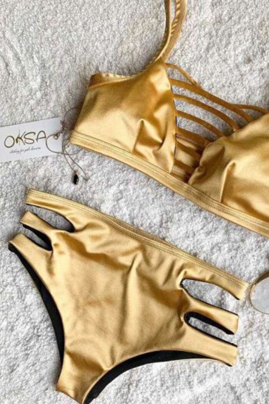 Pole Dance Wear Oksa Polewear | Oksawear Shorts Punch Atlas Gold