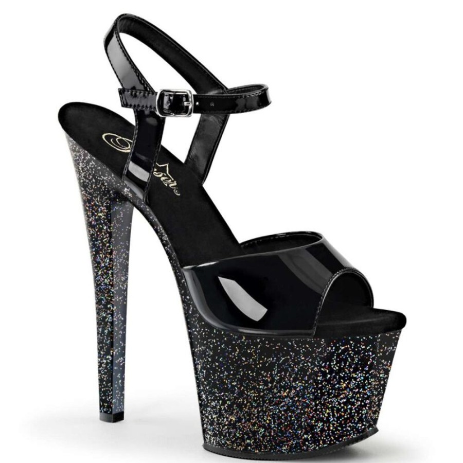 High Heels Pleaser | Pleaser Sky-309Mg Black/Black