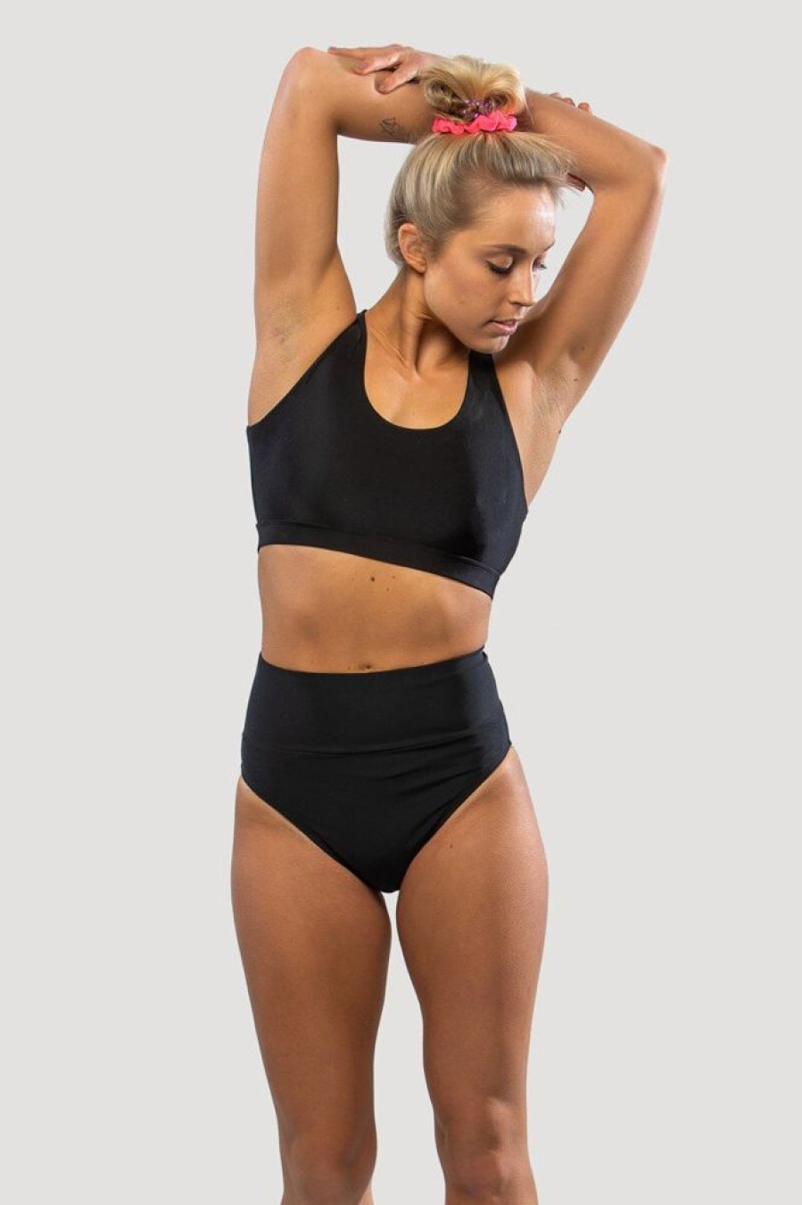 Pole Dance Wear Juicee Peach | Juicee Peach Shorts Simply Black