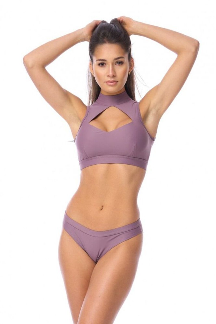 Pole Dance Wear Bandurska | Bandurska Top Mauve