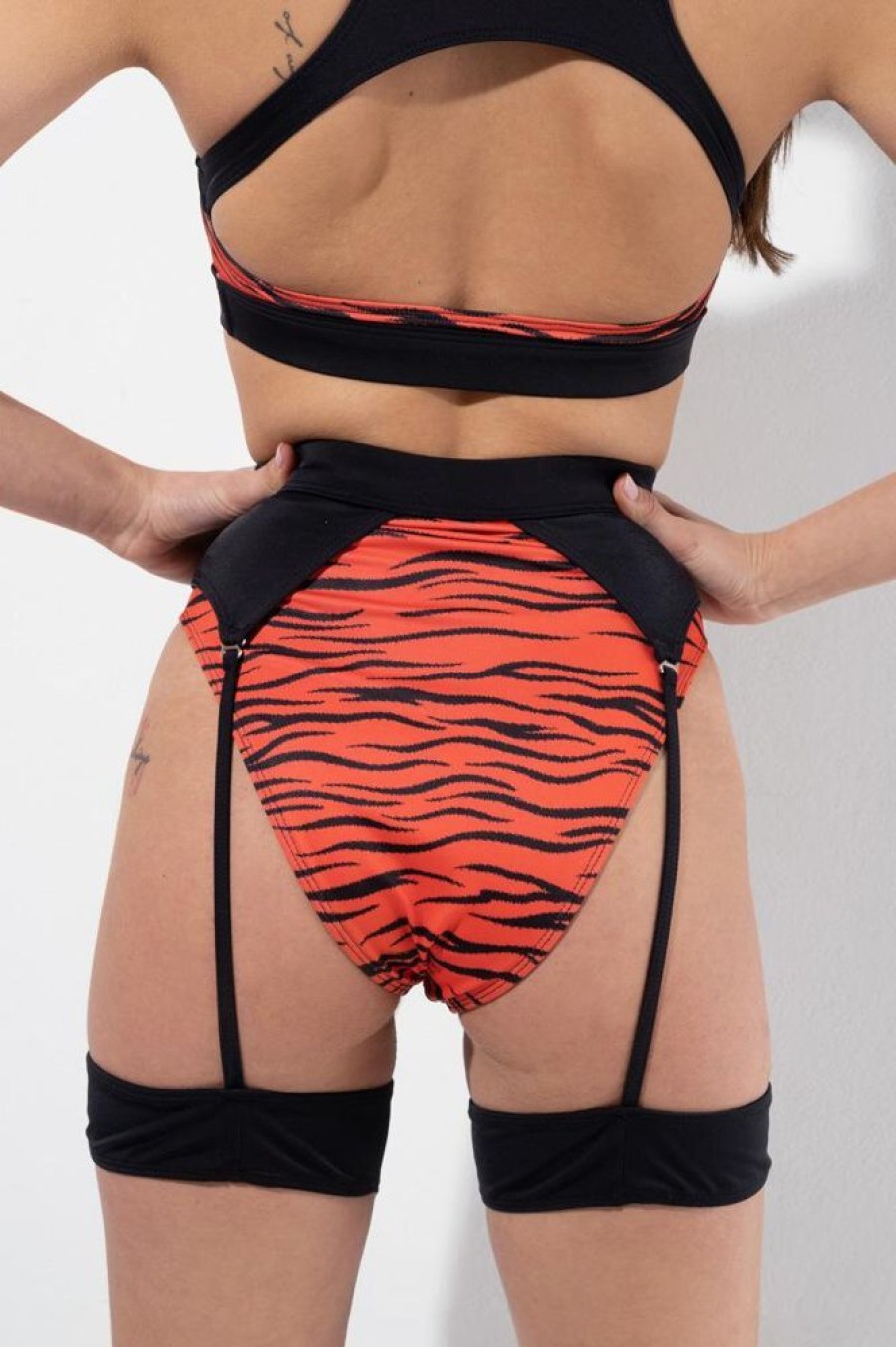 Pole Dance Wear RAD Polewear | Rad Shorts Wildest Dreams Tiger