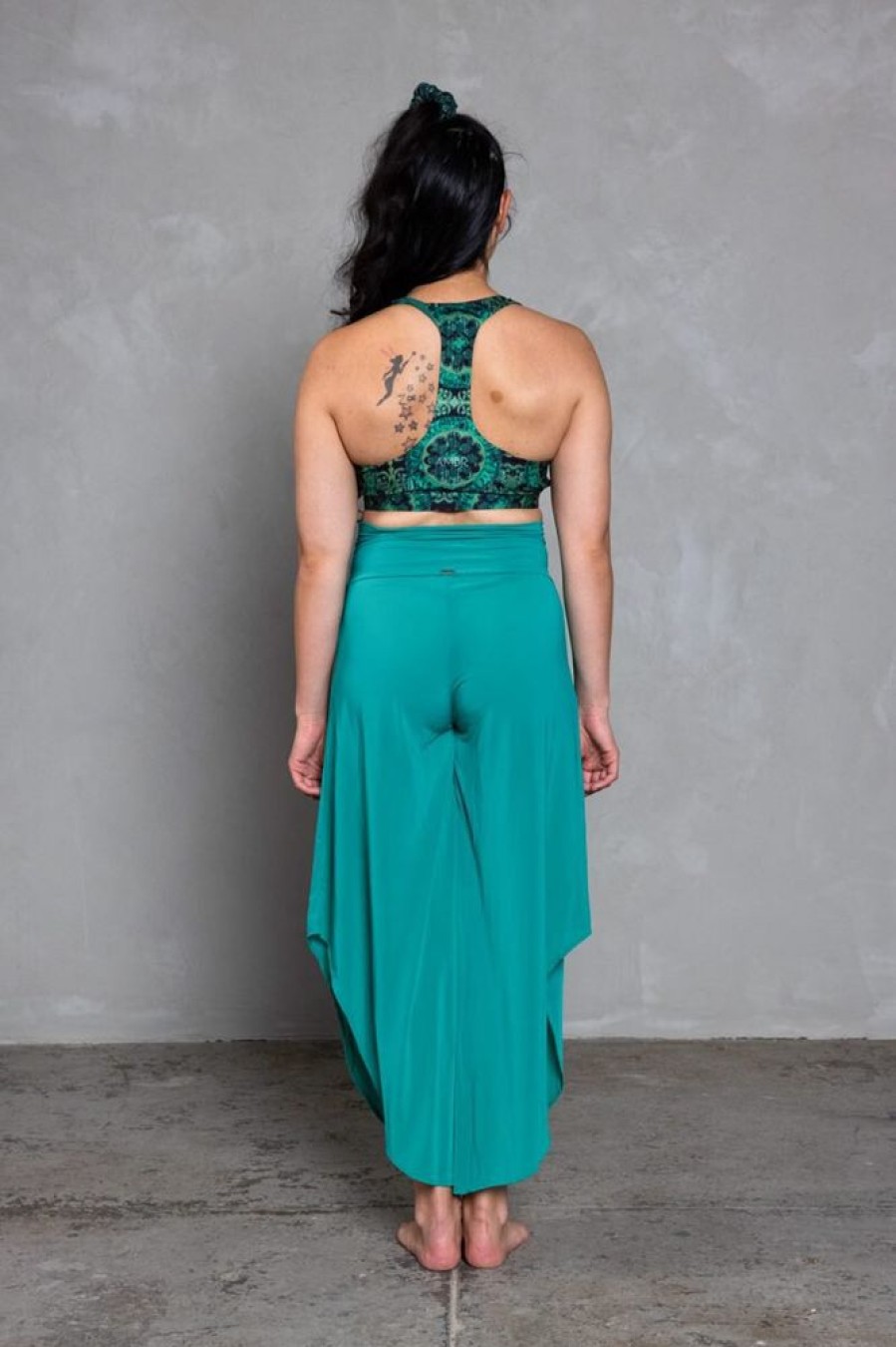 Pole Dance Wear AMBR Designs | Ambr Designs Delilah Sway Pants Emerald