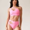 Pole Dance Wear Pole Addict | Pole Addict Top Mesmerised Candy Pink