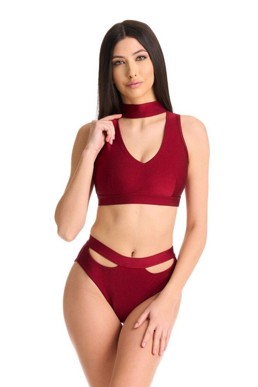 Pole Dance Wear Bandurska | Bandurska Top Maple