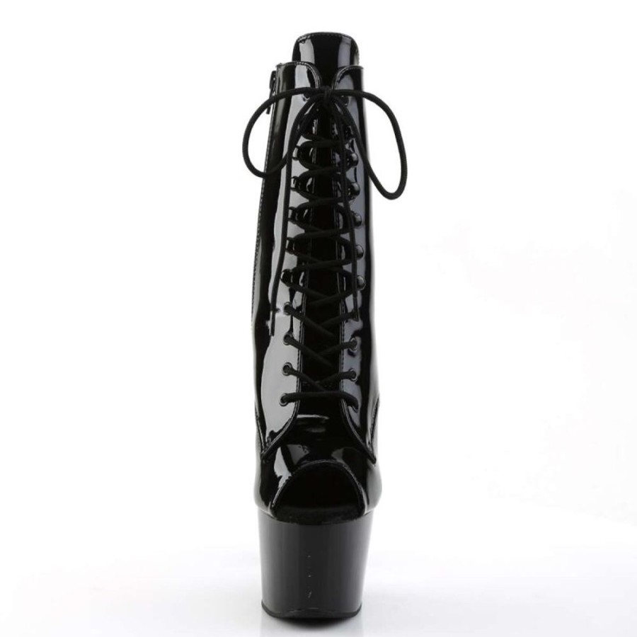 High Heels Pleaser | Pleaser Adore-1021 Black Patent/Black