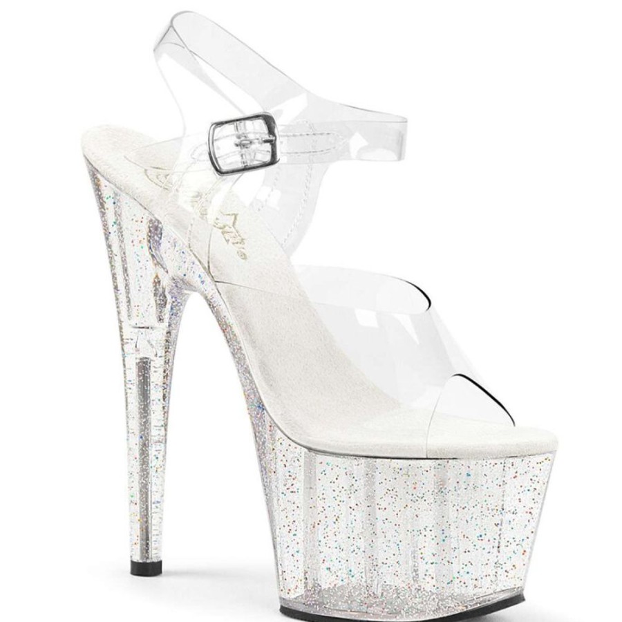 High Heels Pleaser | Pleaser Adore-708Mg Clear/Clear