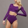 Pole Dance Wear i-Style | I-Style Shorts Pin-Up Style Purple