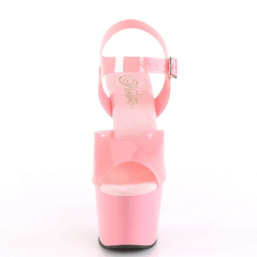 High Heels Pleaser | Pleaser Adore-708N Baby Pink (Jelly-Like) Tpu/Baby Pink