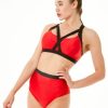 Pole Dance Wear Polerina | Polerina Top Shibari Red