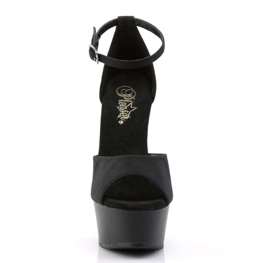 High Heels Pleaser | Pleaser Delight-618Ps Black Potosoie/ Black Matte