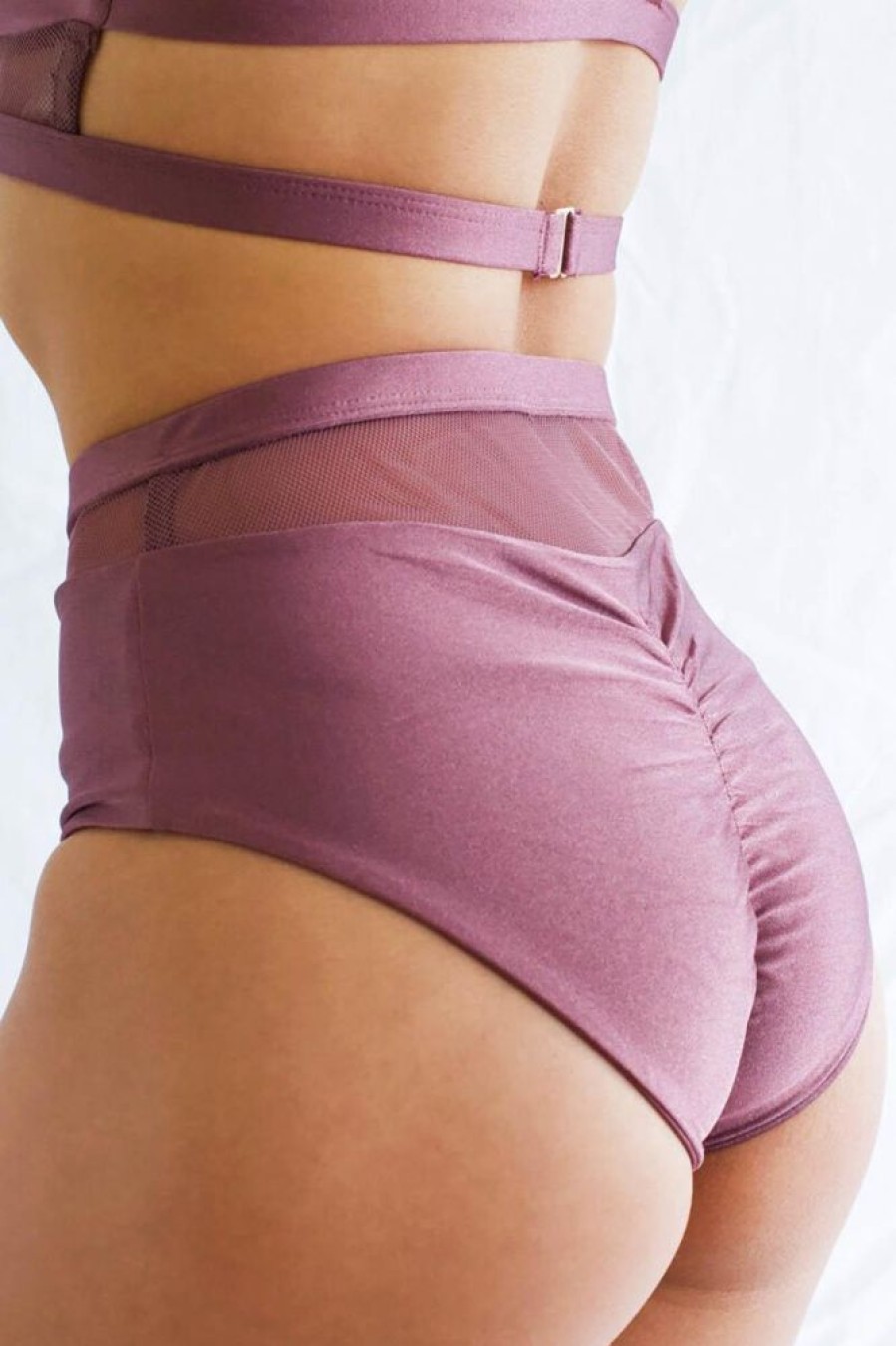 Pole Dance Wear Tatiana Active Wear | Tatiana Active Wear Shorts Lucia Mauve