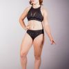 Pole Dance Wear Off the Pole | Off The Pole Shorts Classic Scrunch Black Champagne