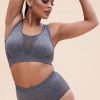 Pole Dance Wear Lunalae | Lunalae Top Gaby Seamless Grey