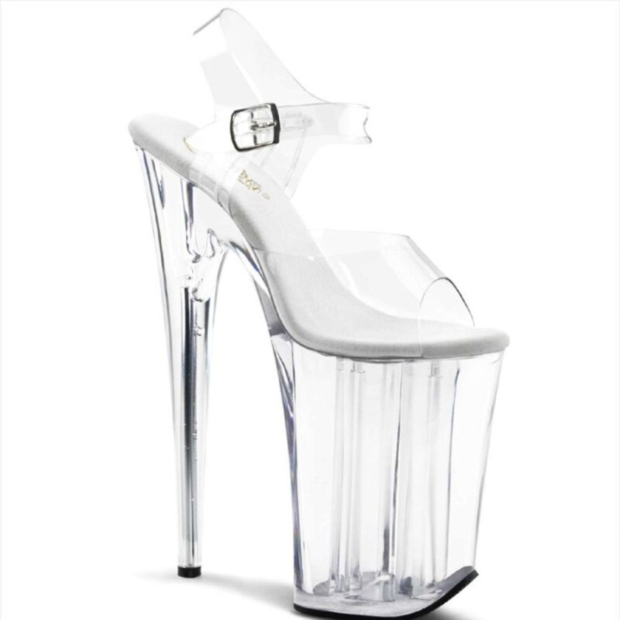 High Heels Pleaser | Pleaser Infinity-908 Clear/Clear