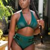 Pole Dance Wear Tatiana Active Wear | Tatiana Active Wear Shorts Isla Forest Green