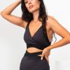 Pole Dance Wear Lunalae | Lunalae Top Fallon Black