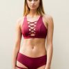 Pole Dance Wear Lunalae | Lunalae Top Alexi Wine