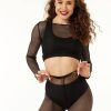 Pole Dance Wear Polerina | Polerina Shorts Jaya Wide Mesh