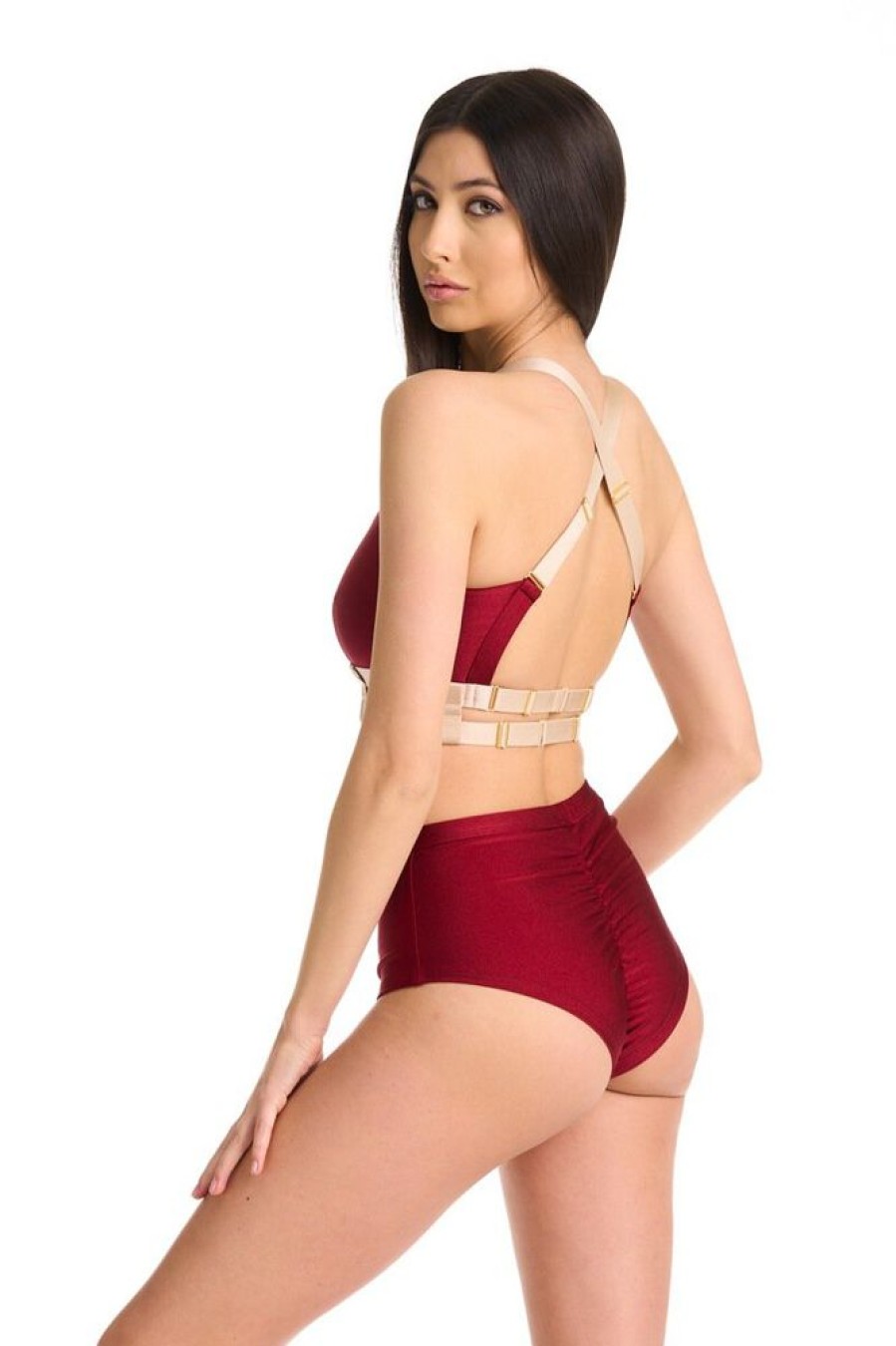 Pole Dance Wear Bandurska | Bandurska Top Saffron