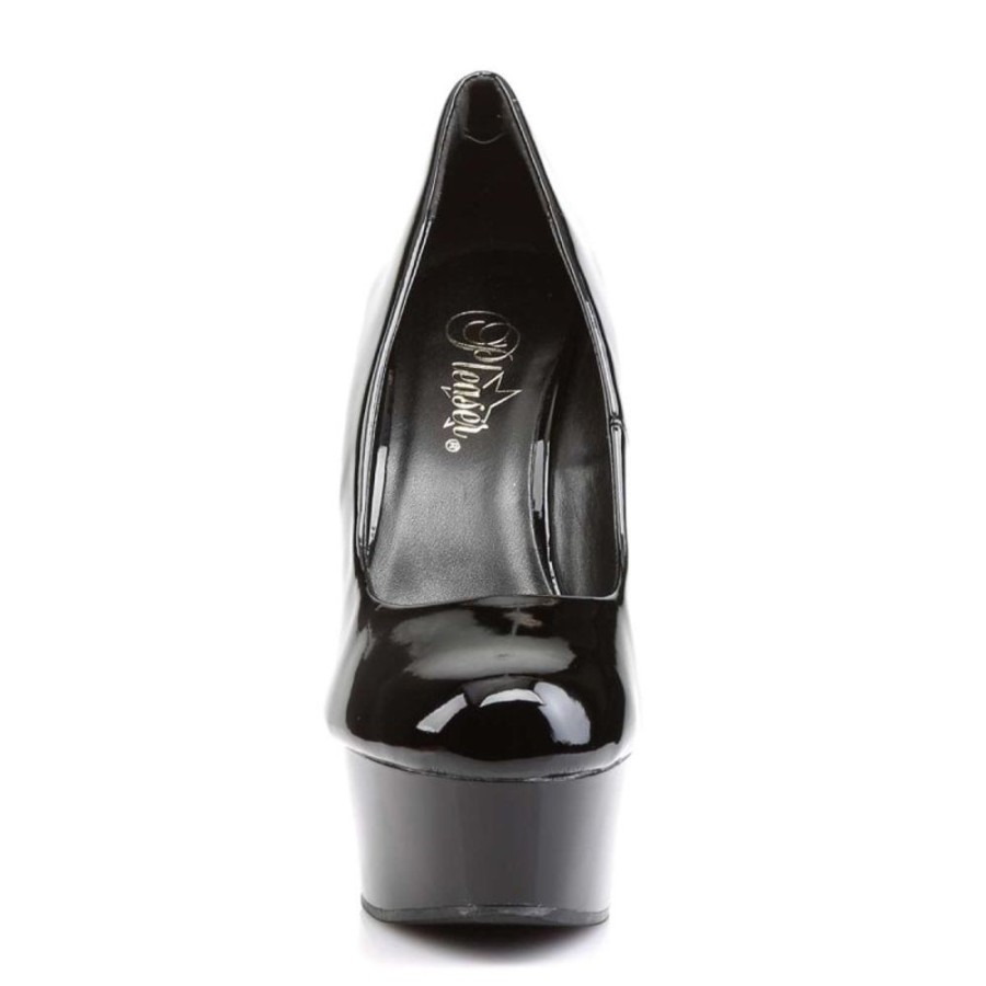 High Heels Pleaser | Pleaser Delight-685 Black Patent/Black