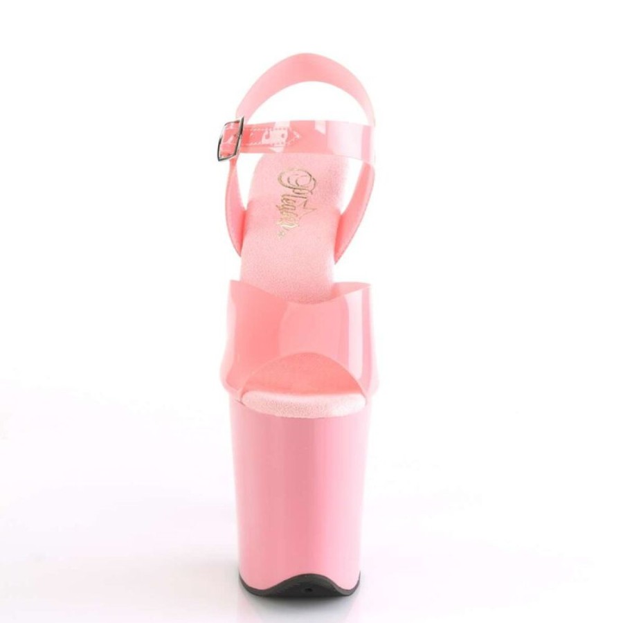 High Heels Pleaser | Pleaser Flamingo-808N Baby Pink (Jelly-Like) Tpu/Baby Pink