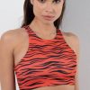 Pole Dance Wear RAD Polewear | Rad Top Lover Black/Tiger