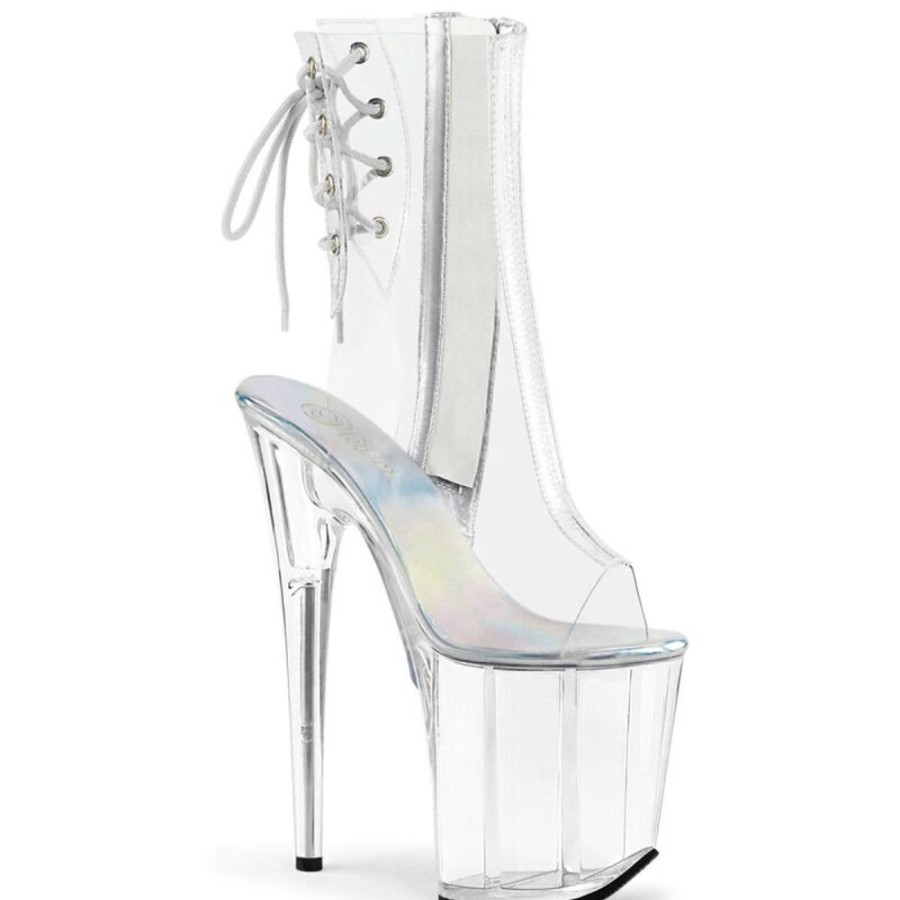 High Heels Pleaser | Pleaser Flamingo-1018C Clear/Clear