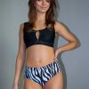 Pole Dance Wear Pole Addict | Pole Addict Low Waist Shorts Zebra