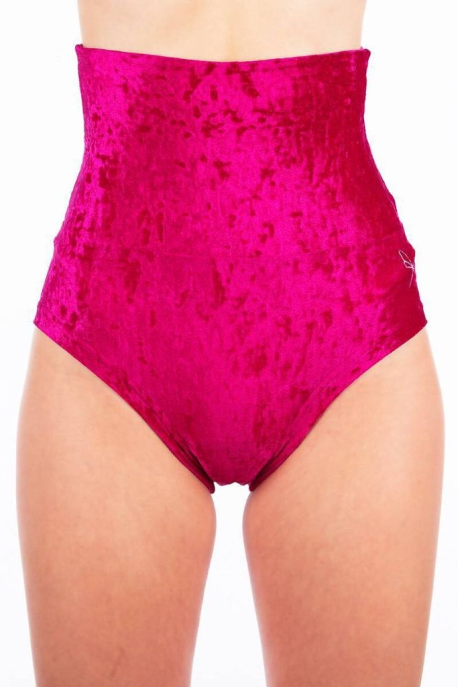 Pole Dance Wear Dragonfly | Dragonfly Shorts Betty Velvet Pink