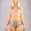 Pole Dance Wear REV ACTIV | Rev Activ Top Moon Nude With Bow