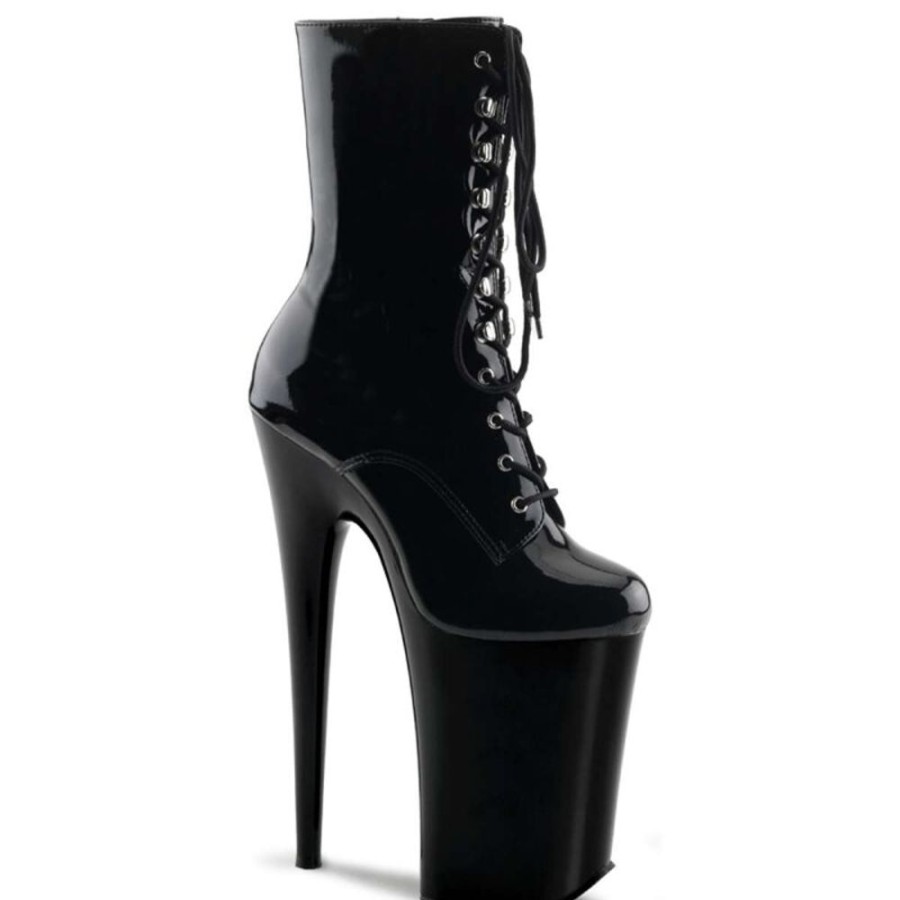 High Heels Pleaser | Pleaser Infinity-1020 Black/Black