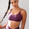 Pole Dance Wear Lunalae | Lunalae Top Amelia Mulberry