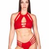 Pole Dance Wear Naughty Thoughts | Naughty Thoughts Shorts Viper Red