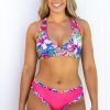 Pole Dance Wear AMBR Designs | Ambr Designs Crop Halter Top Aloha