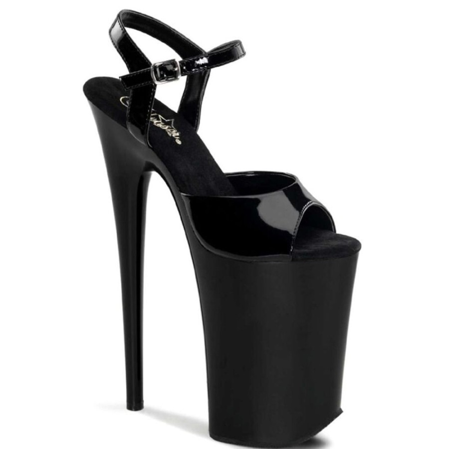 High Heels Pleaser | Pleaser Infinity-909 Black/Black