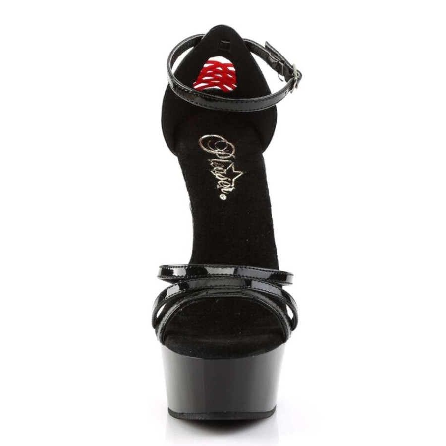 High Heels Pleaser | Pleaser Delight-662 Black Patent/Black